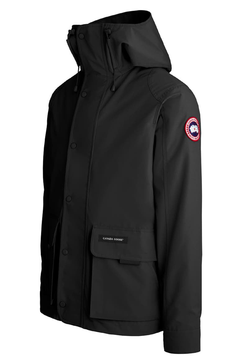 Lockeport Water Resistant Jacket, Alternate, color, BLACK