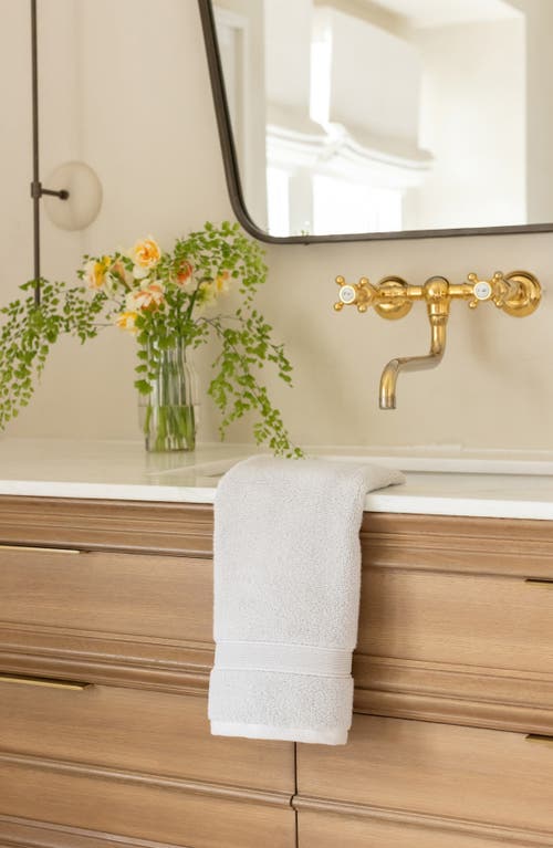 Cozy Earth Luxe Set Of 2 Hand Towels In Gray