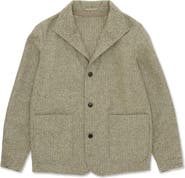 Fortela Scotland Herringbone Wool Jacket