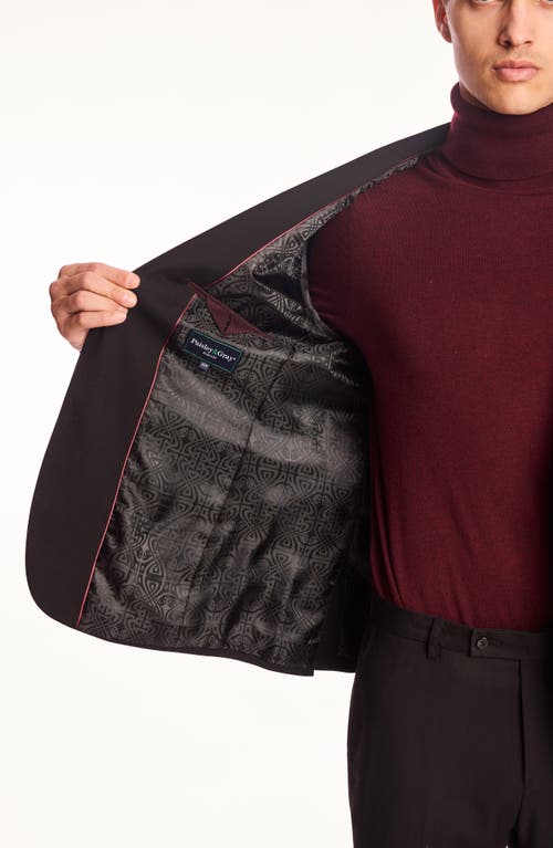 Paisley & Gray Dover Slim Fit Blazer In Brown