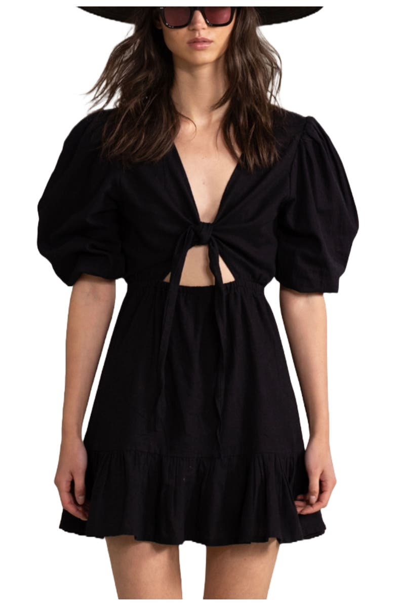 Gottex Beach Life Resort Swim Cover Up Short Dress, Main, color, 