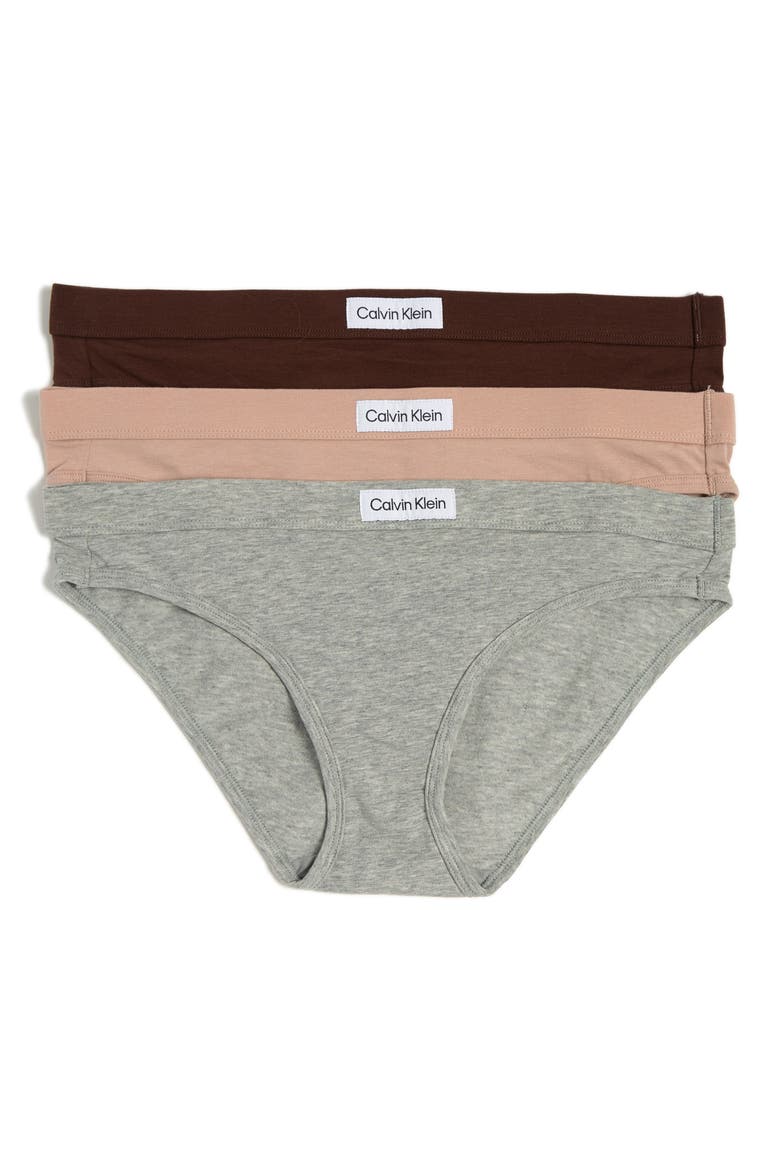 Assorted 3-Pack Bikinis, Main, color, GQ2 GREY HEATHE