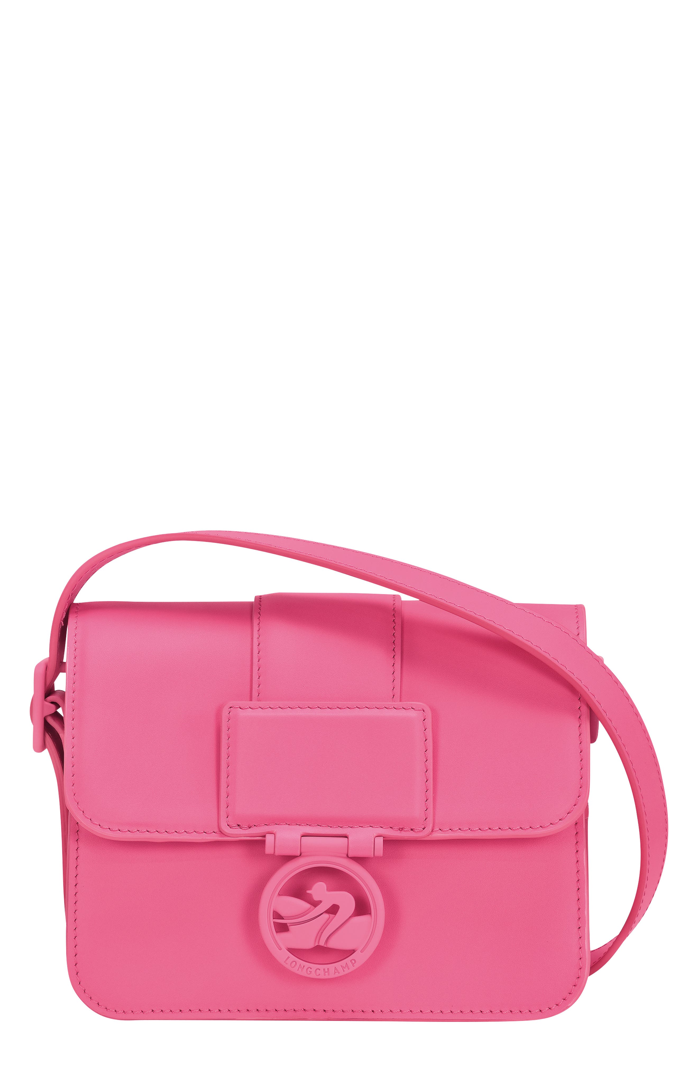 Longchamp Small Boxtrot Colors Leather Crossbody Bag, Main, color, Candy