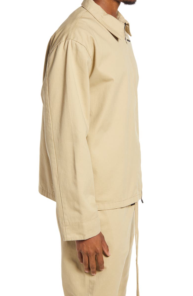 Fear of God Essentials Twill Jacket, Alternate, color,