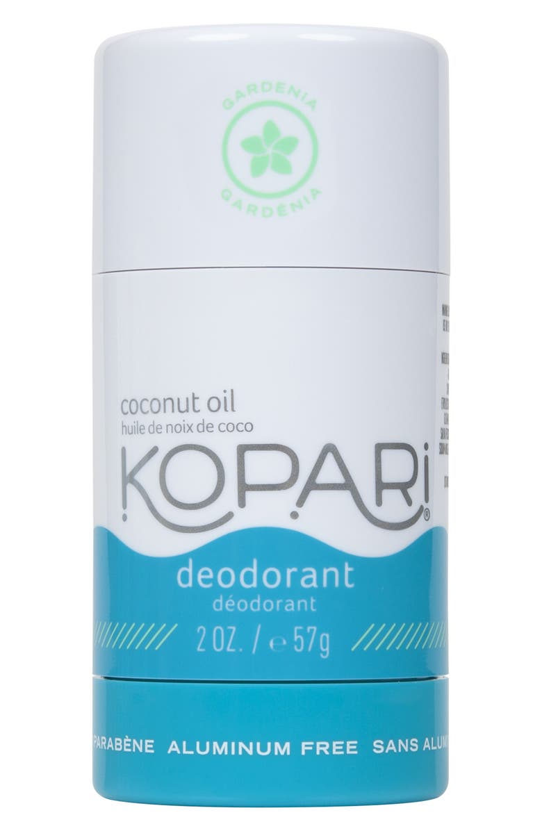 Kopari Natural Coconut Gardenia Deodorant, Main, color, Gardenia