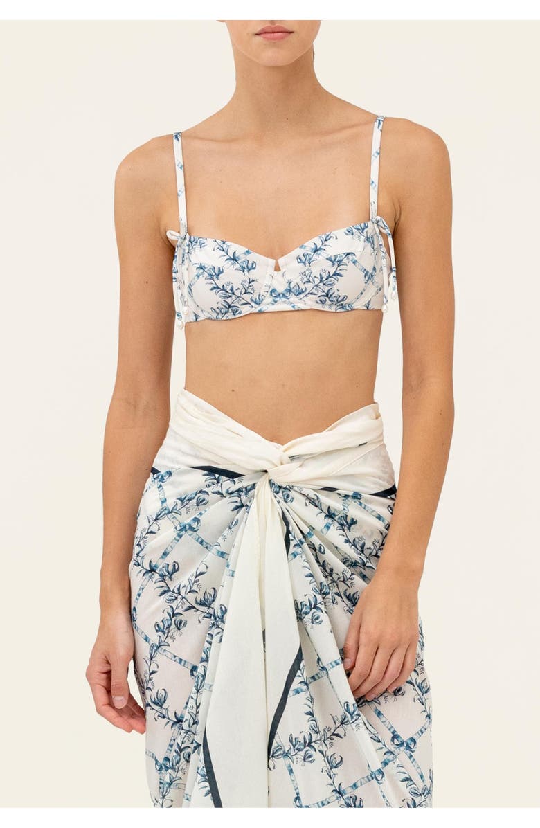 Agua by Agua Bendita Lavanda Gloriosa Pareo, Alternate, color, Multi