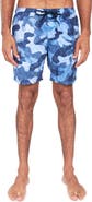 Brooklyn Brigade Slim Fit Camo Swim Trunks