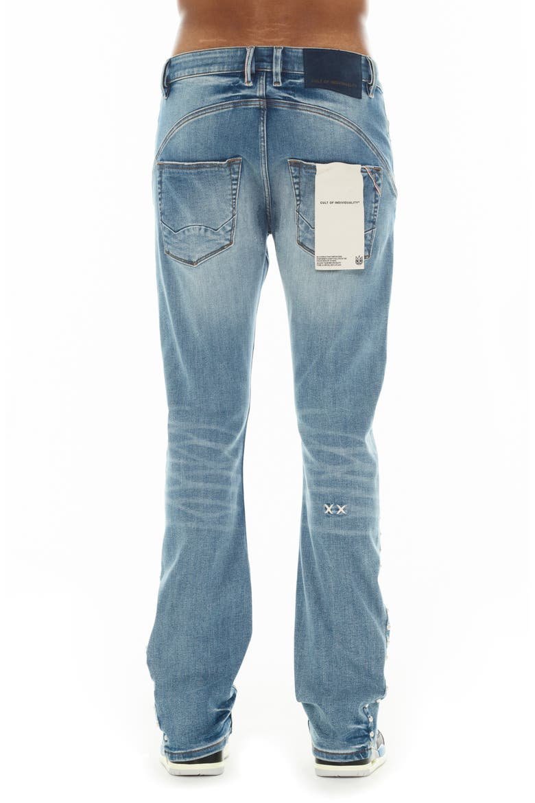 Lenny 603 Bootcut Jeans, Alternate, color, ICY