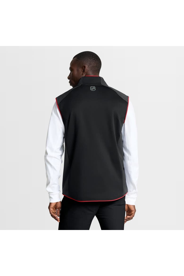 Men's Fanatics Black Detroit Red Wings Authentic Pro Rink Full-Zip Vest, Alternate, color, Black