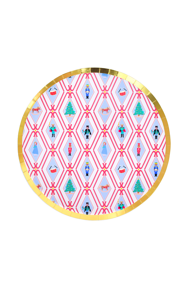 Jollity & Co. Nutcracker Dinner Plates, Main, color, Assorted Pre-Pack