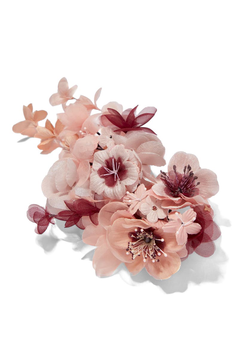 Helena Simon The Cherry Blossom Branch Floral Brooch, Alternate, color, Pink