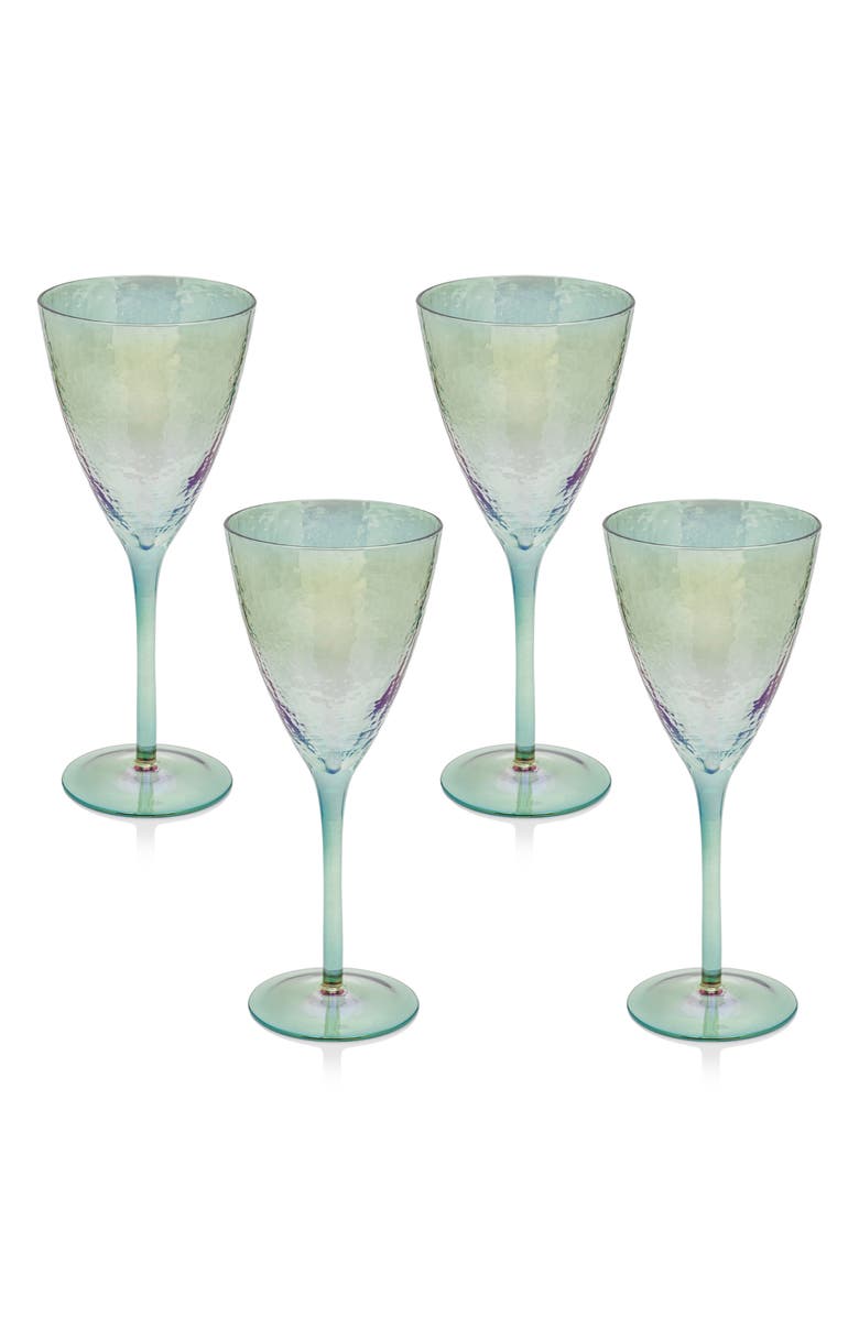 Zodax Set of 4 Aperitivo Red Wine Glasses, Main, color, 