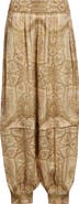 Zimmermann Kindred Spirit Luna Silk Satin Harem Pants