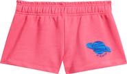 Mini Rodini Embroidered Planet Organic Cotton Sweat Shorts