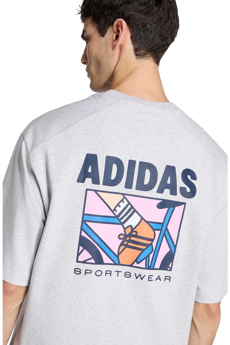 Pop Art Graphic Bike Tee, Alternate, color, LIGHT GREY HEATHER