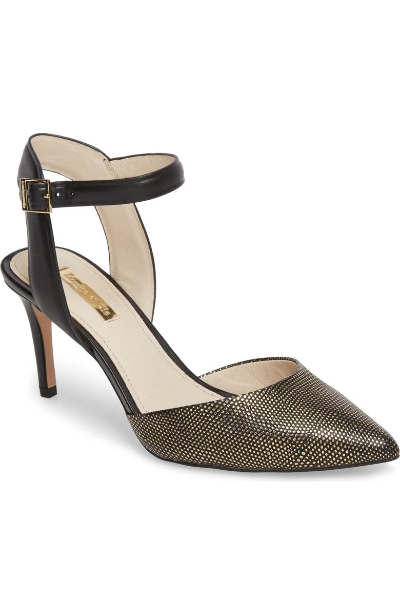 Louise et Cie Kota Ankle Strap Pump, Main, color,