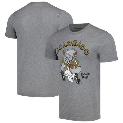Men's Homefield Heather Gray Colorado Buffaloes Tri-Blend T-Shirt