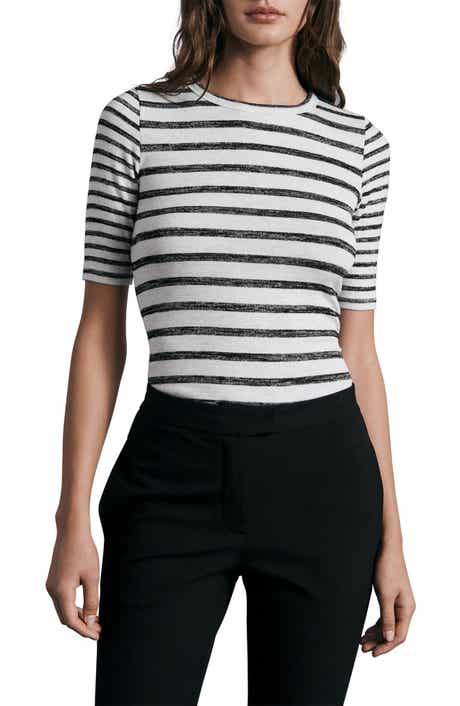 rag & bone Stripe Knit T-Shirt