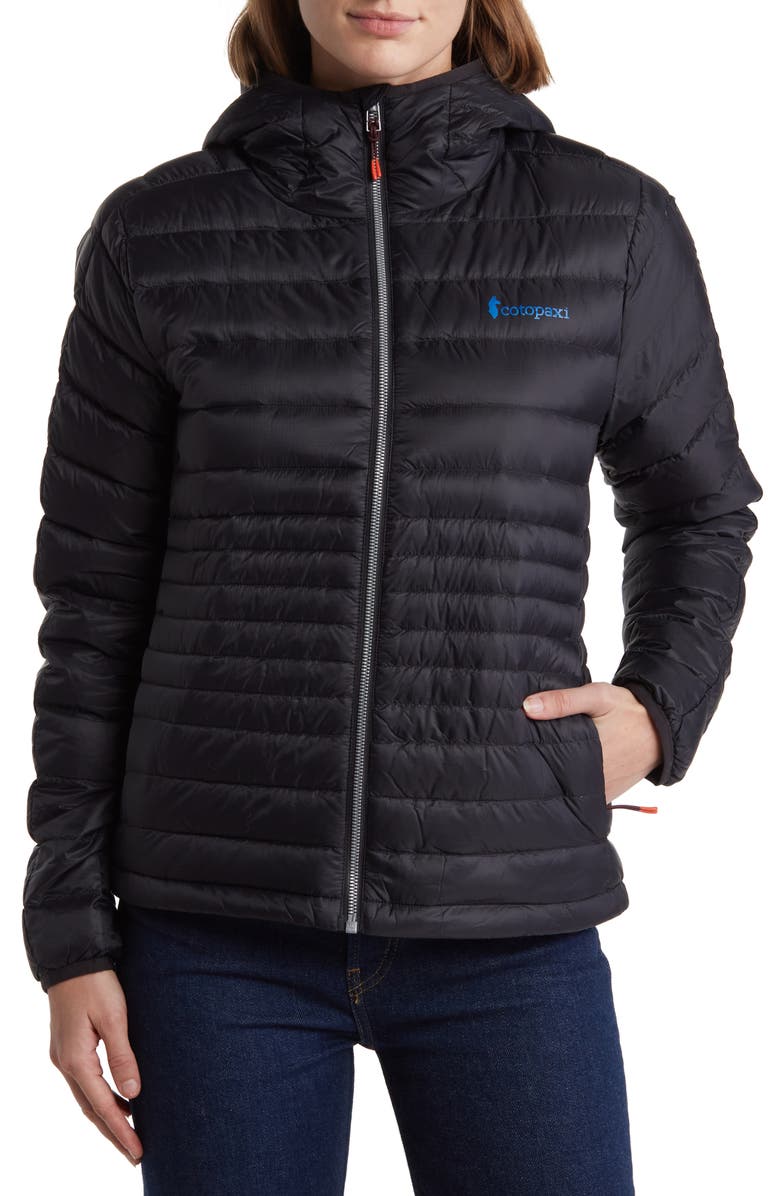 Cotopaxi Fuego Water Resistant 800 Fill Power Down Jacket, Alternate, color, Black