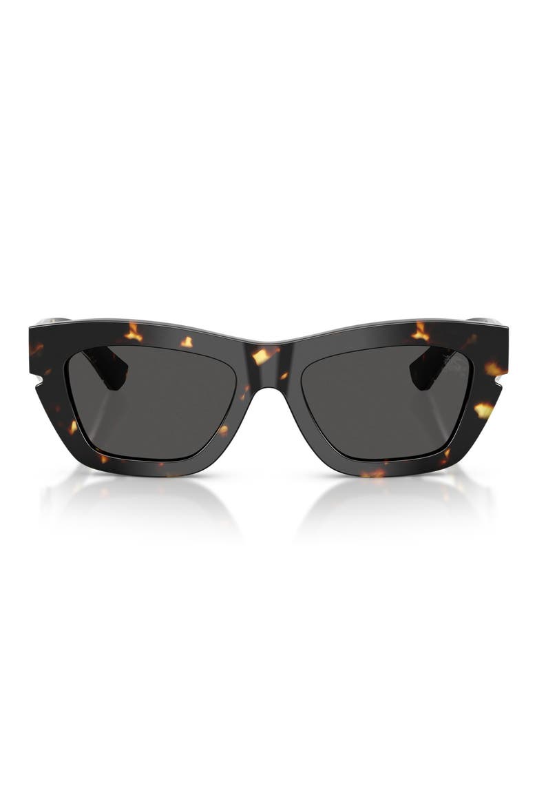 51mm Cat Eye Sunglasses, Main, color, YELLOW HAVANA/DARK GREY