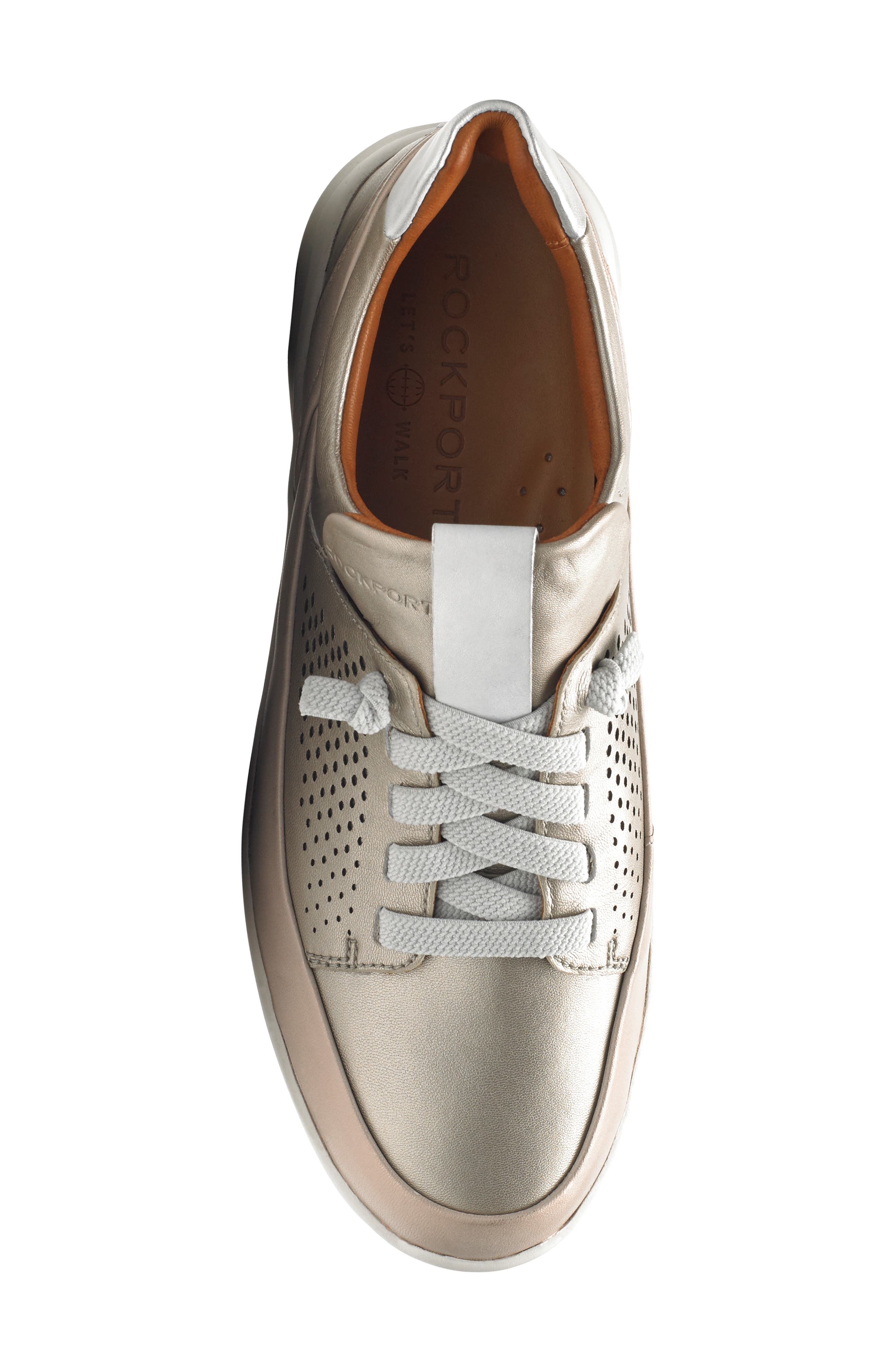 Cobb Hill Let's Walk Sneaker, Alternate, color, DOVE/ ROSE FABRIC