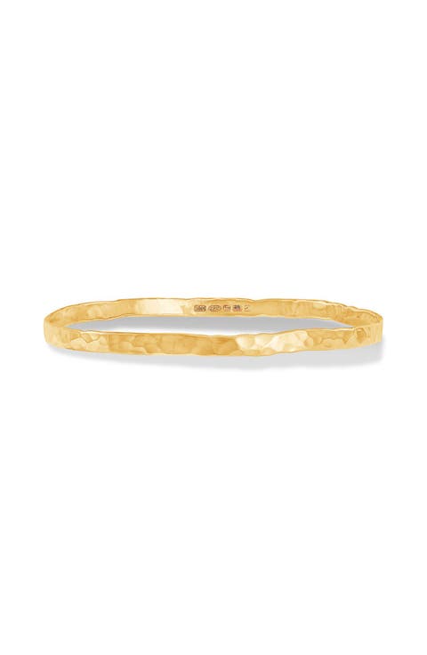 4mm Hammered Nomad Bangle