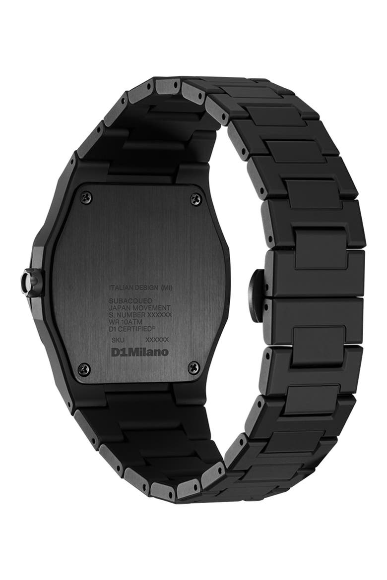 Subacqueo Polycarbonate Bracelet Watch, 40.5mm, Alternate, color, BLACK