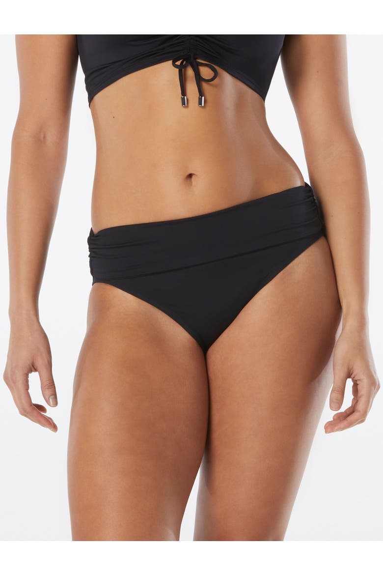 Impulse Rollover Swim Bottom, Alternate, color, Cast-Black