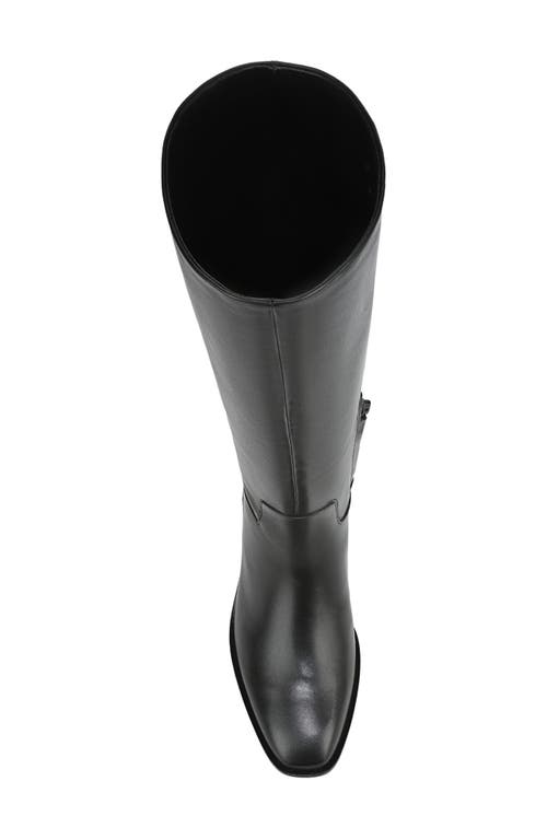 Vince Andes Knee High Riding Boot In Black