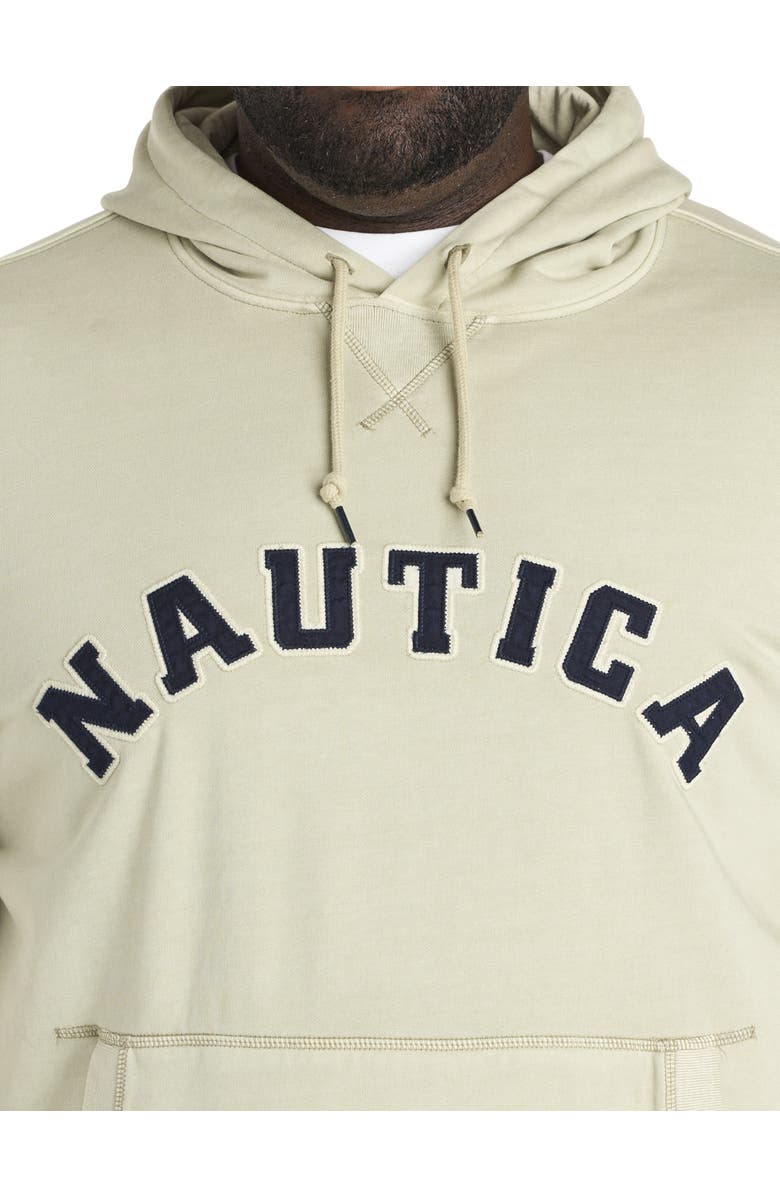 Nautica Big & Tall Signature Terry Pullover Hoodie, Alternate, color, Antiquity Tan