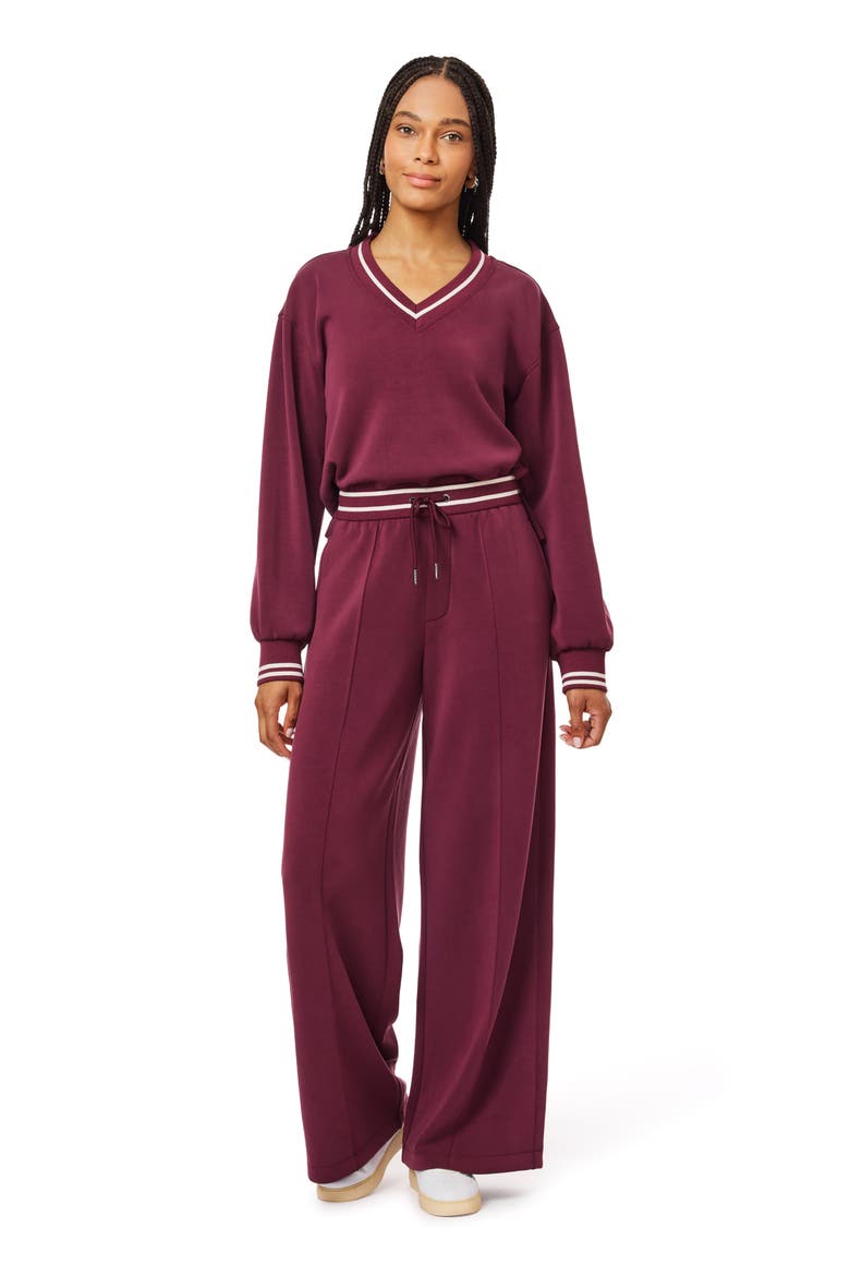Wide Leg Pintuck Pants, Alternate, color, FIG