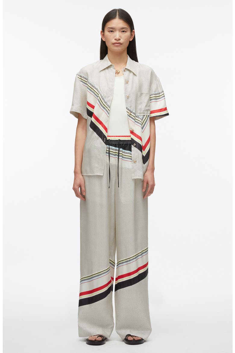 NY Liberty Silk Camp Shirt, Alternate, color, IVORY MULTI