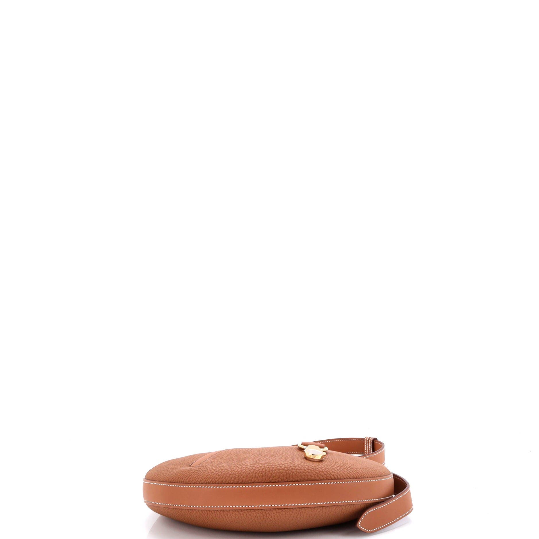 Pre-Owned Hermes Arcon Bag Togo and Swift Petite, Alternate, color, Gold