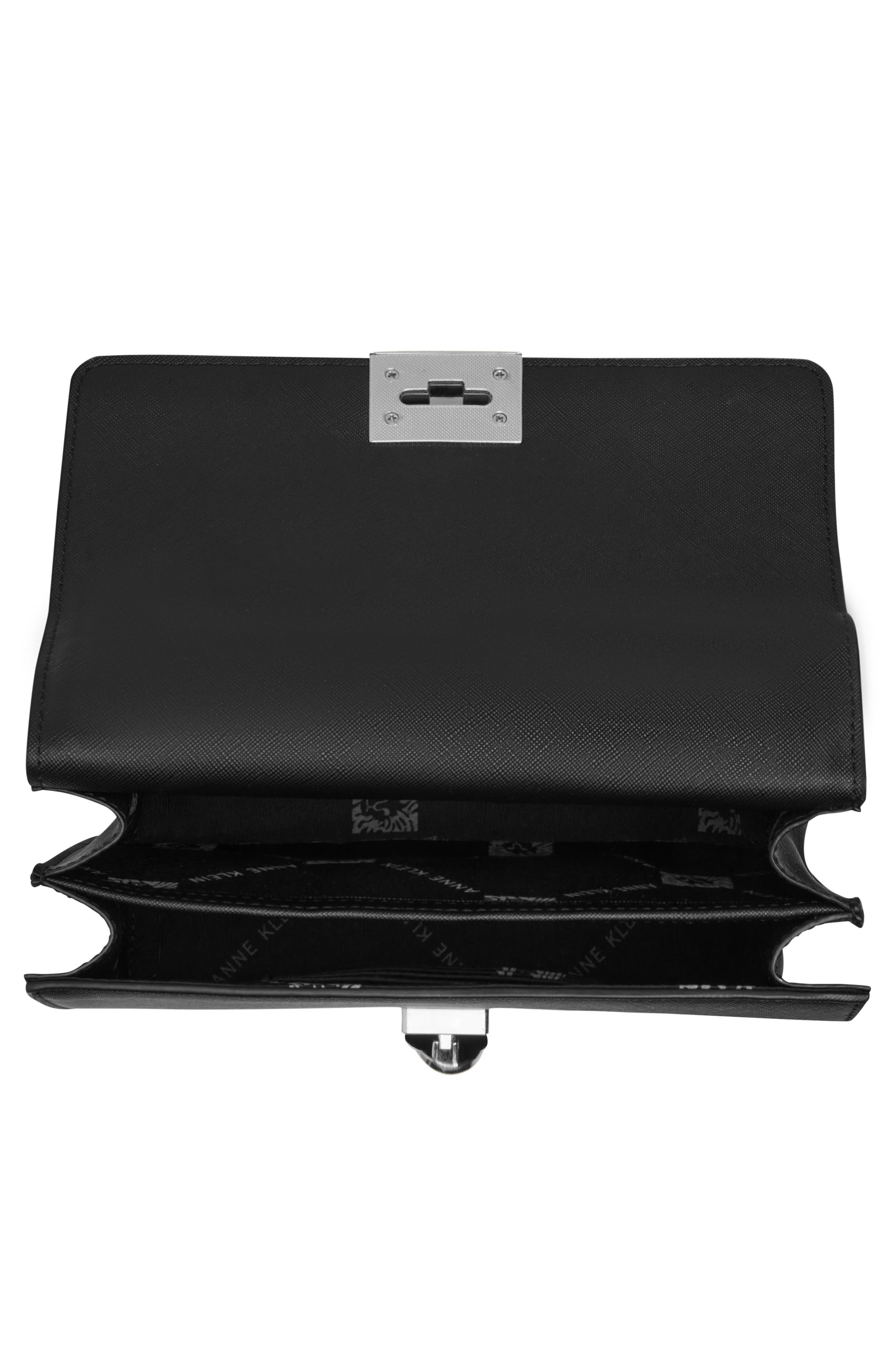 Anne Klein Chain Flap Convertible Shoulder Bag, Alternate, color, 