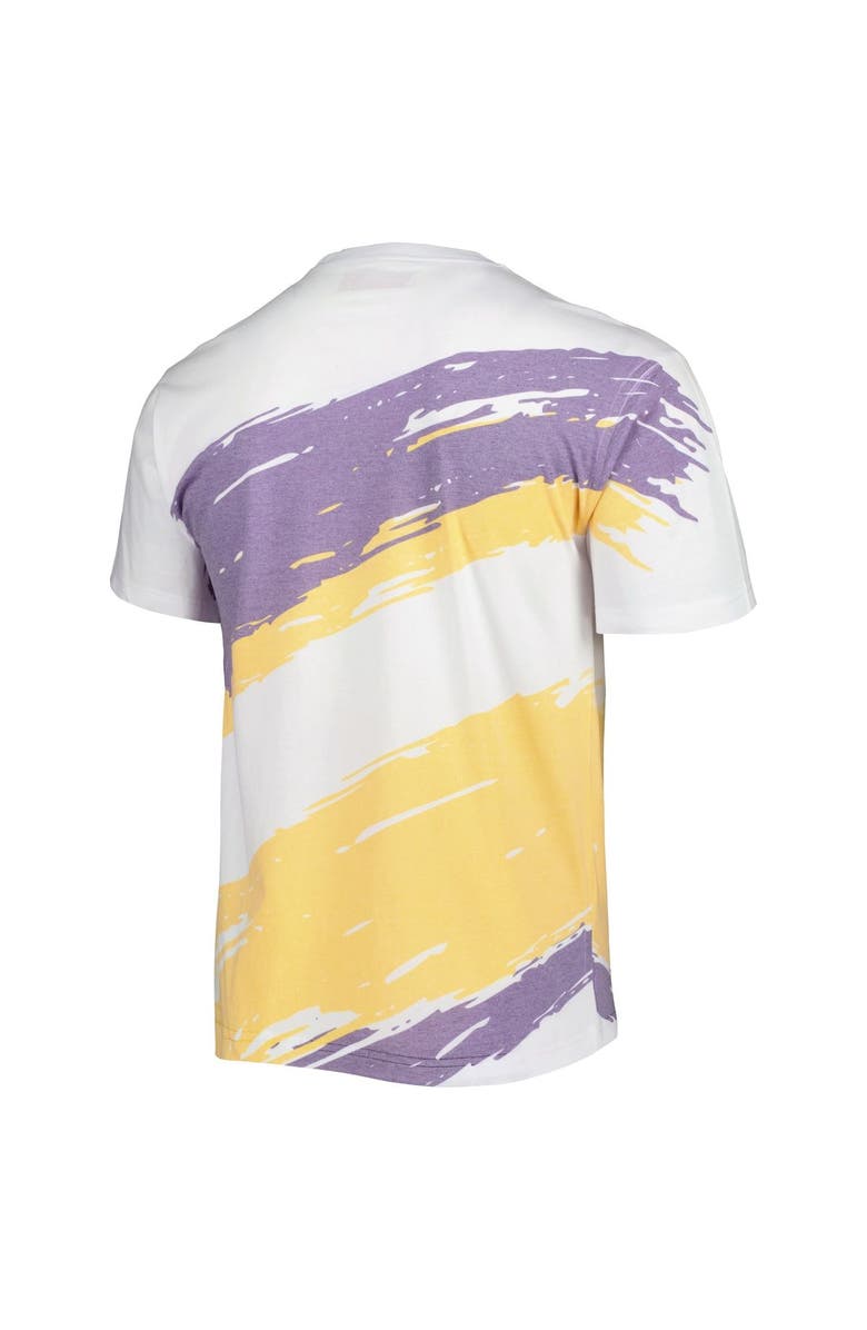 Mitchell & Ness Men's Mitchell & Ness White Prairie View A&M Panthers Paintbrush Sublimated T-Shirt, Alternate, color, 