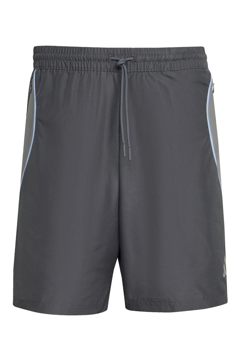 Stadium Jacquard Shorts, Main, color, GREY/ CH SOLID GREY/ BLUE