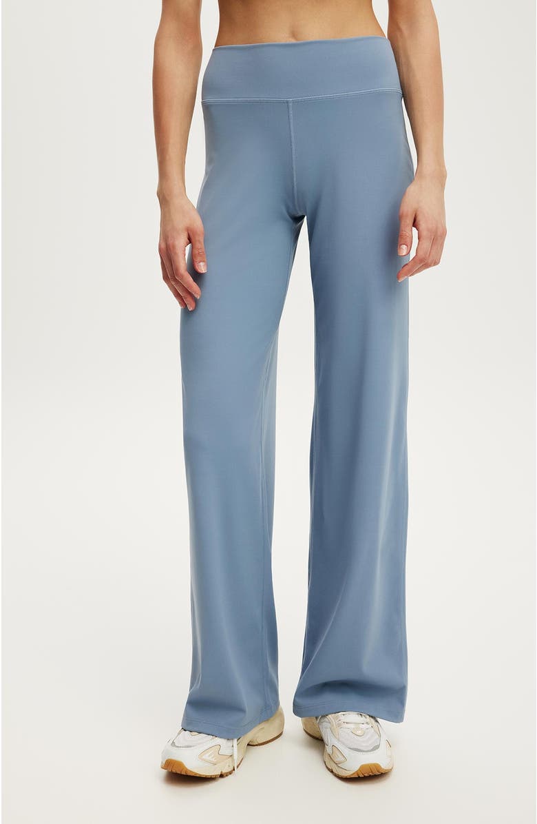 COTTON ON BODY Women's Active Studio Wide Leg Pant, Alternate, color, Infinity Blue