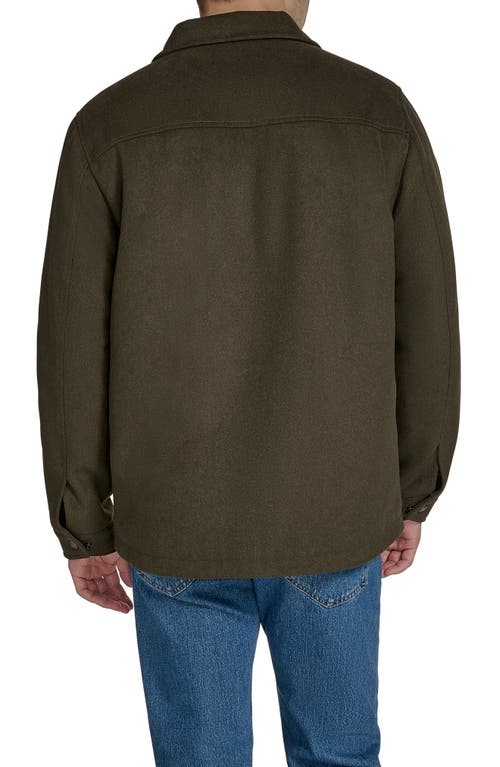 Dockers ® Fleece Lined Shirt Jacket In Green