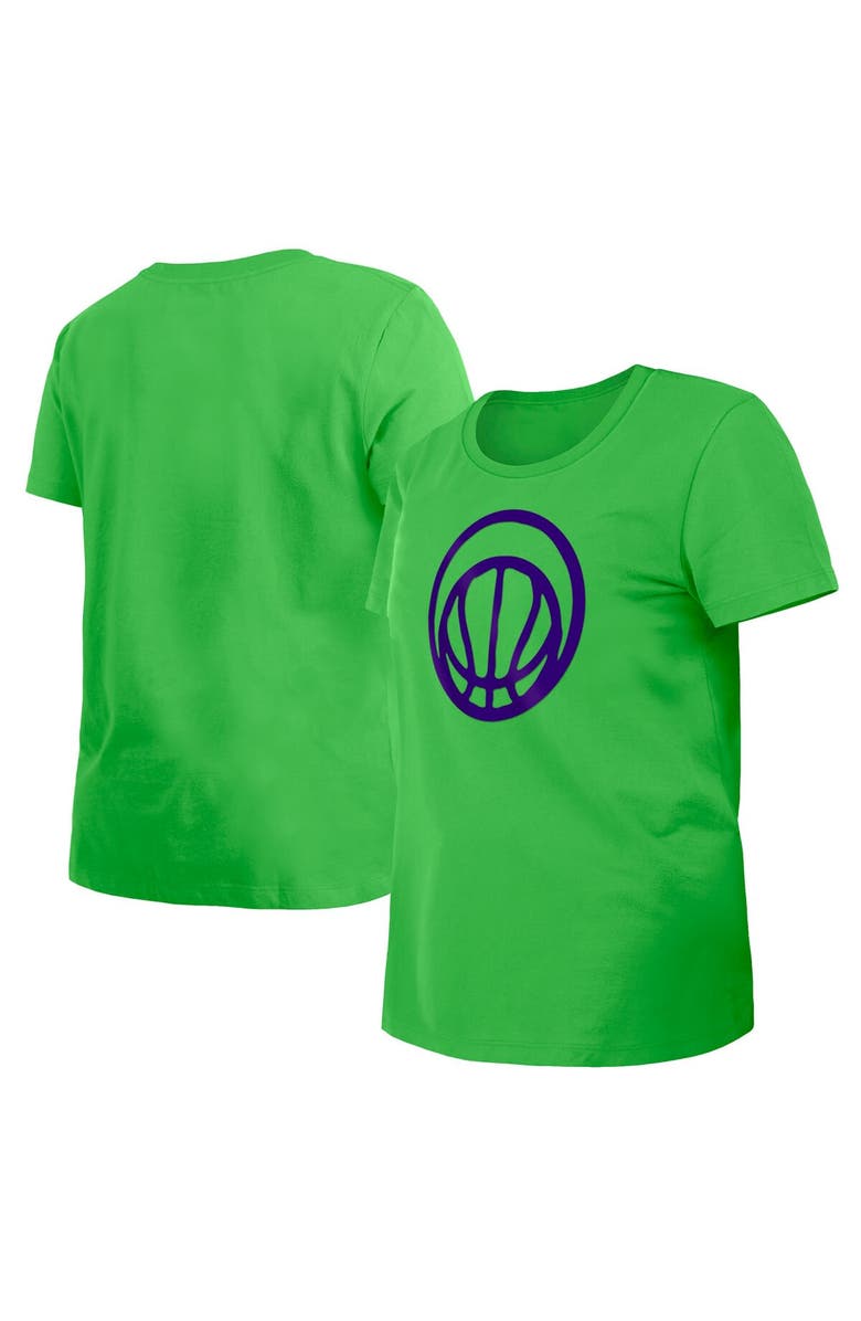 New Era Women's New Era Green New Orleans Pelicans 2023/24 City Edition T-Shirt, Main, color, 