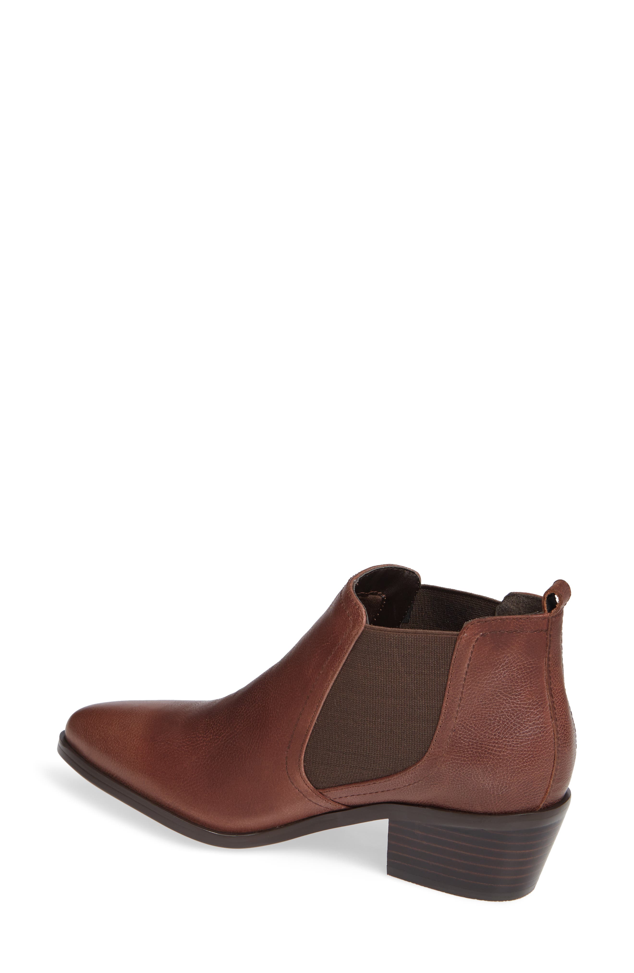 Maxie Chelsea Boot, Alternate, color, LUGGAGE LEATHER