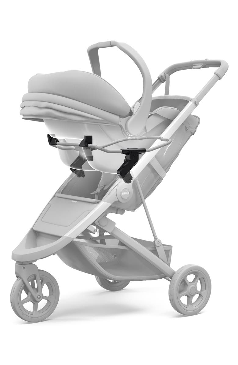 Thule Spring Stroller Adapter for Chicco<sup>®</sup> Infant Car Seat, Alternate, color, Black