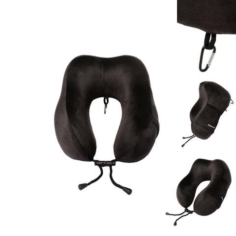 Memory Foam Travel Neck Pillow