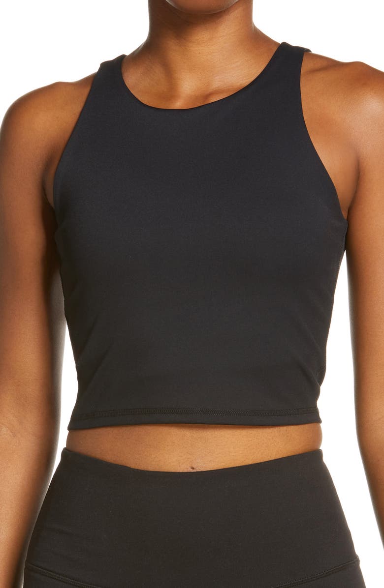 Madewell MWL Form Racerback Crop Top, Main, color,