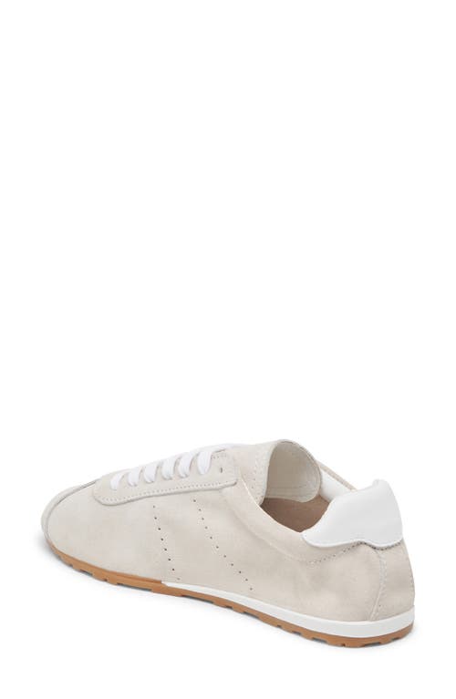 Dolce Vita Serina Sneakers Ivory Suede In Gray