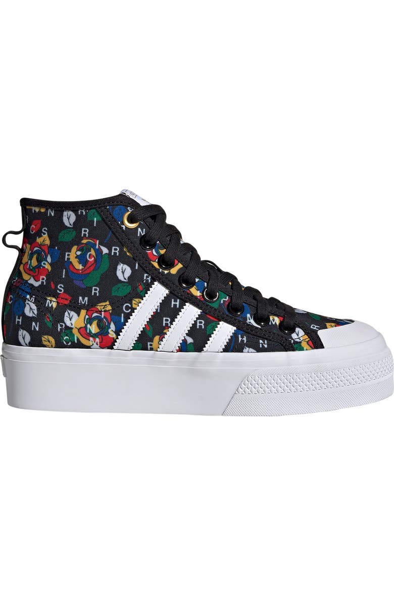 adidas Nizza Mid Platform High Top Sneaker, Alternate, color,