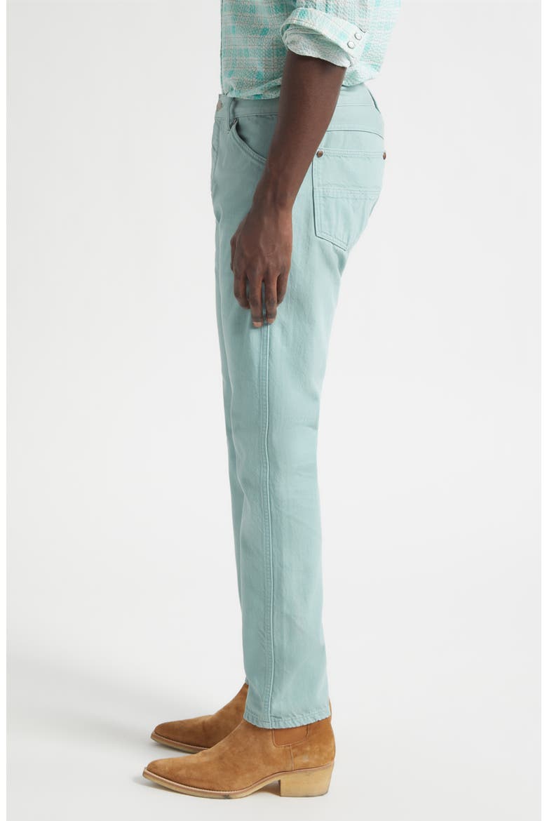 Slim Fit Jeans, Alternate, color, TURQUOISE
