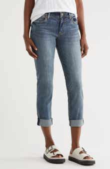 KUT from the Kloth Katy Cuffed Boyfriend Jeans