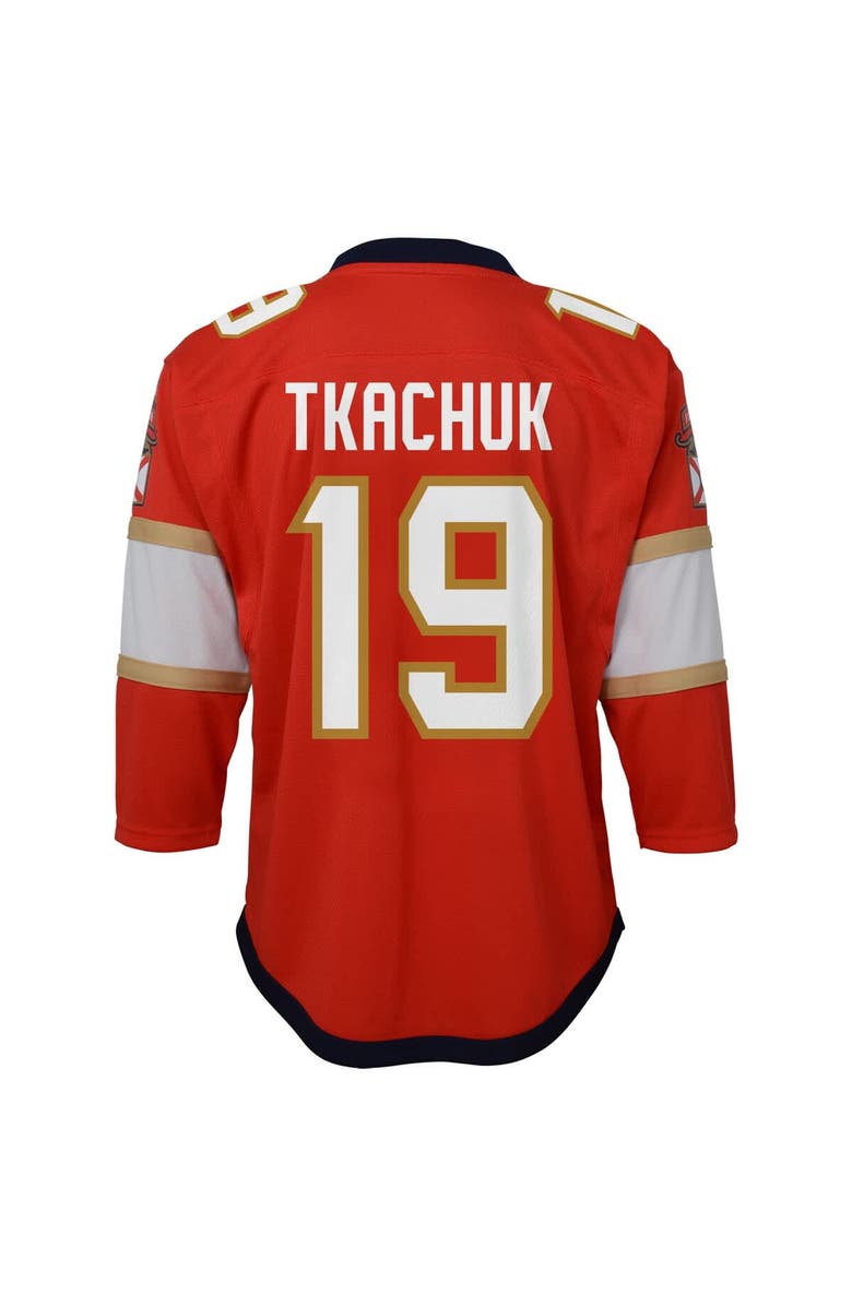 Outerstuff Youth Matthew Tkachuk Red Florida Panthers Home Replica Player Jersey, Alternate, color, 