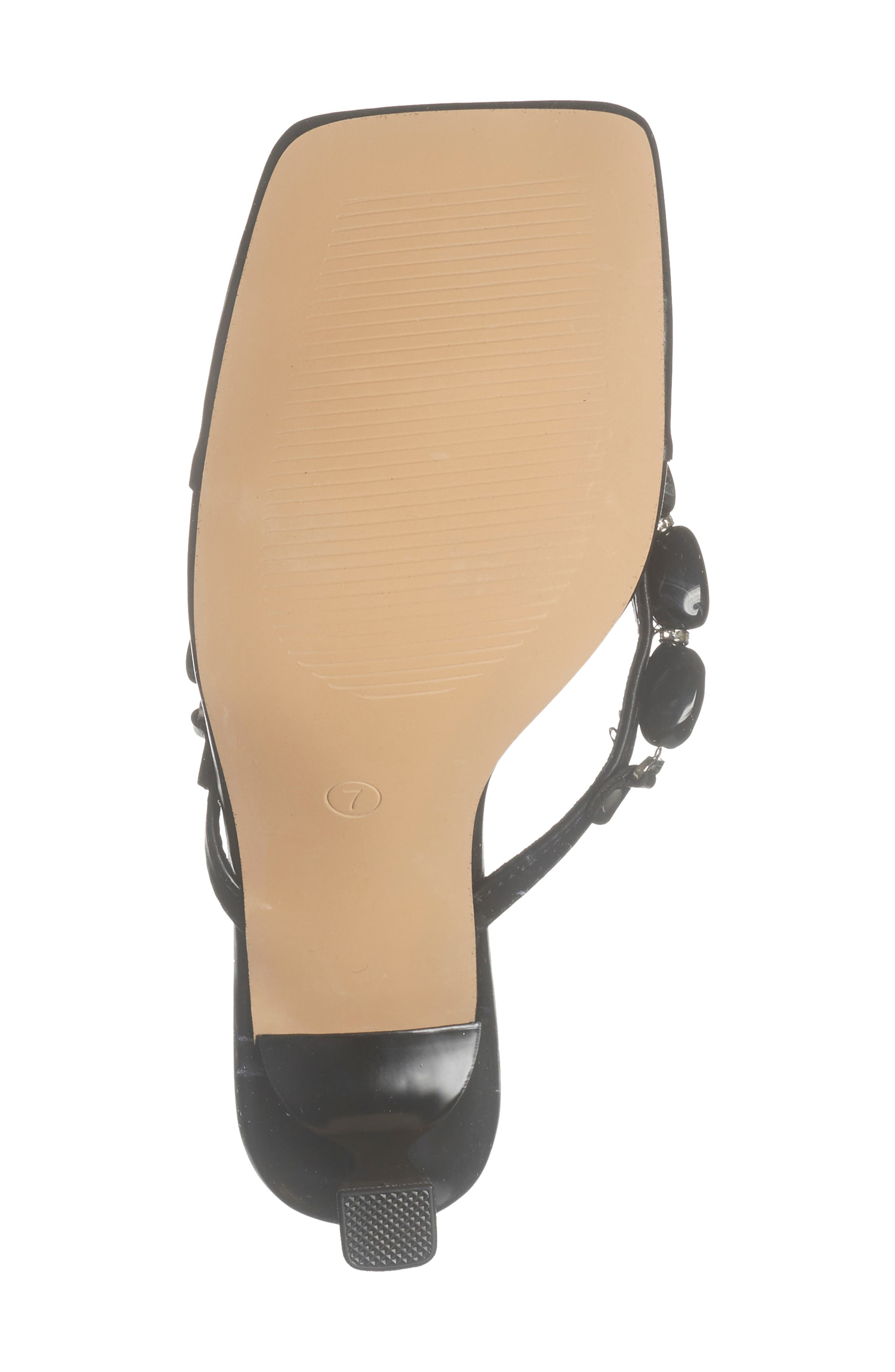 Solara Sandal, Alternate, color, BLACK