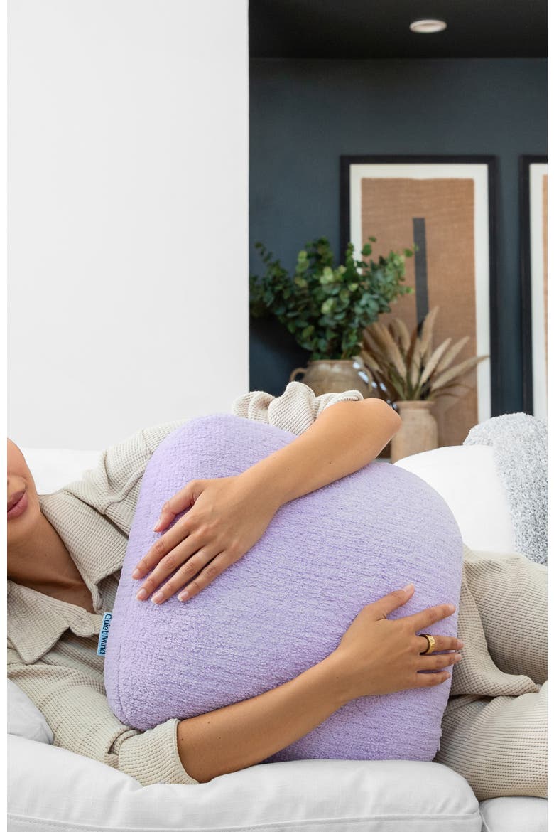 Lavender-Scented Weighted Pillow, Alternate, color, Lavender